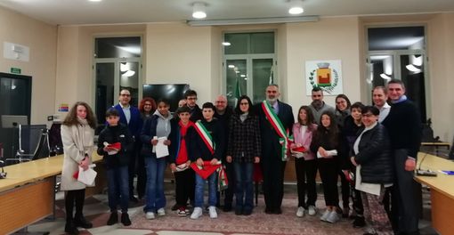 L'insediamento del nuovo consiglio comunale dei ragazzi di Arcisate