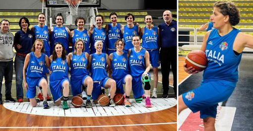 Chiara Catella, ex sindaco di Cantello, con la Nazionale Over 45 che giocherà i Mondiali Chiara Catella, ex sindaco di Cantello, con la Nazionale Over 45 che giocherà i Mondiali