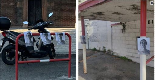 Migliaia di volantini dallo stadio al centro di Varese con il volto di un ragazzo: e la chiamano "performance artistica" Migliaia di volantini dallo stadio al centro di Varese con il volto di un ragazzo: e la chiamano "performance artistica"