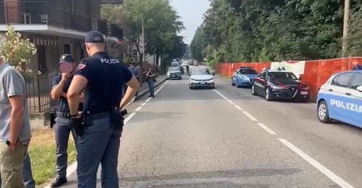 Altra mattina calda in via Curtatone, a Gallarate Altra mattina calda in via Curtatone, a Gallarate