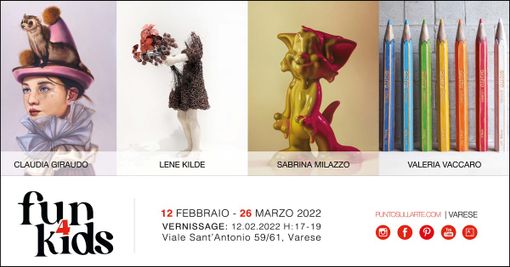 Punto sull'arte: quattro artiste per “Fun 4 Kids” Punto sull'arte: quattro artiste per “Fun 4 Kids”