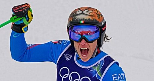 Brignone regina di Cortina: oro nel SuperG sull’Olimpia delle Tofane Brignone regina di Cortina: oro nel SuperG sull’Olimpia delle Tofane