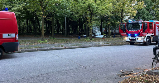 Busto, auto in fiamme in via Ugo Mara