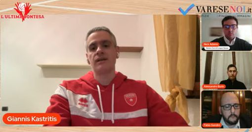 Coach Ioannis Kastritis, ospite ieri sera a L'Ultima Contesa