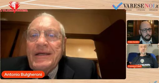 Toto Bulgheroni, ospite ieri sera a L'Ultima Contesa