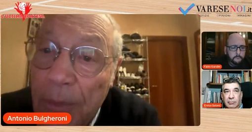 Il presidente della Pallacanestro Varese, Toto Bulgheroni, ospite ieri sera a L'Ultima Contesa