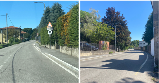 Il pericoloso tratto di "autostrada" di via Astico, tra Avigno e Casciago Il pericoloso tratto di "autostrada" di via Astico, tra Avigno e Casciago