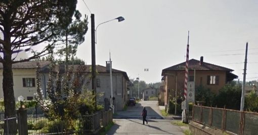 passaggio a livello a Sangiano passaggio a livello a Sangiano