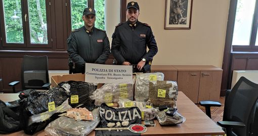 L'appartamento era il supermarket della droga: un arresto a Gorla Minore L'appartamento era il supermarket della droga: un arresto a Gorla Minore