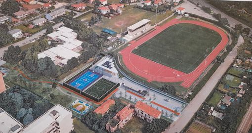 La cittadella che sorgerà nelle vicinanze dello stadio