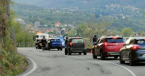 I soccorritori sul luogo dell'incidente