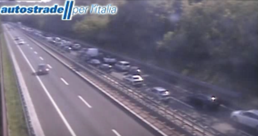 Le code viste dalle webcam di Autostrada per l'Italia