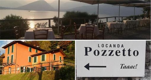 La Locanda Pozzetto in località Monteggia a Laveno Mombello, tra le colline a ridosso del Sasso del Ferro, da cui si può godere un panorama mozzafiato sul lago Maggiore con vista sulle Isole Borromee La Locanda Pozzetto in località Monteggia a Laveno Mombello, tra le colline a ridosso del Sasso del Ferro, da cui si può godere un panorama mozzafiato sul lago Maggiore con vista sulle Isole Borromee