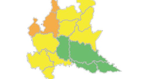 Doppia allerta per il rischio di temporali forti sulla nostra provincia