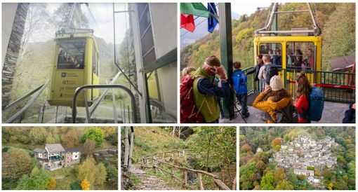 Un viaggio in funivia verso un borgo appeso al cielo a Monteviasco (foto Alessandro Umberto Galbiati) Un viaggio in funivia verso un borgo appeso al cielo a Monteviasco (foto Alessandro Umberto Galbiati)