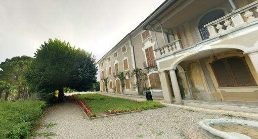 Il parco di Villa Mylius, dove farà tappa il Giro d’Italia delle Cure Palliative Pediatriche