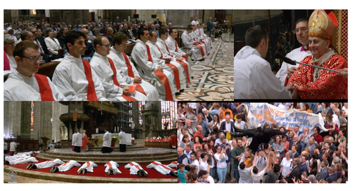 foto dal video della Diocesi Ambrosiana