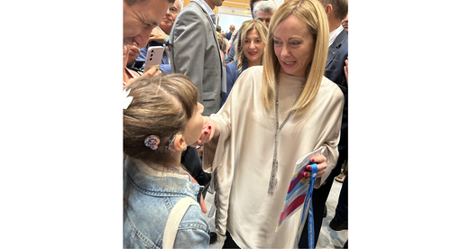 Le storie di Sara e Aguav incontrano la premier Giorgia Meloni