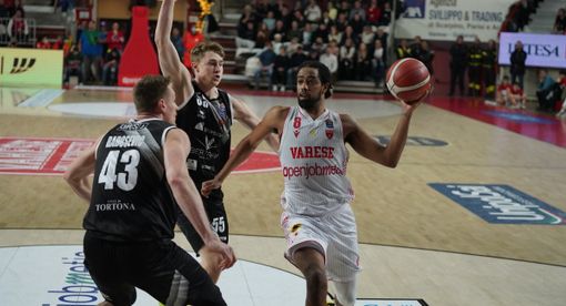 Tomas Woldetensae, top scorer all'andata contro la Tezenis Verona (foto Fabio Averna)