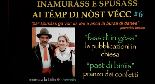 VIDEO - Inamuras e spusass ai temp di nost vecc: le pubblicazioni e il "pranzo dei confetti" VIDEO - Inamuras e spusass ai temp di nost vecc: le pubblicazioni e il "pranzo dei confetti"