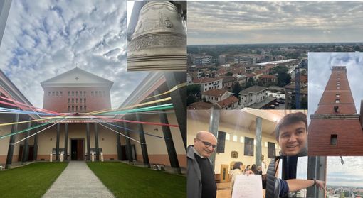 FOTO E VIDEO. Tutti in cima al campanile che fa guardare oltre Busto e dentro la storia: salite con noi FOTO E VIDEO. Tutti in cima al campanile che fa guardare oltre Busto e dentro la storia: salite con noi