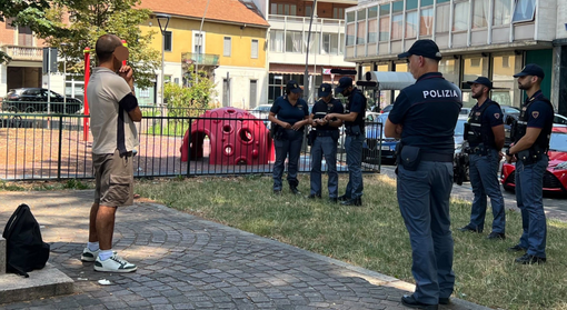 Gallarate, ancora controlli ad "alto impatto": la polizia di Stato identifica 85 persone in centro