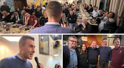 Roberto Vannacci ospite del locale Al Posto Giusto di Varese. Qui sopra a destra è con Andrea Cassani, Isabella Tovaglieri, il padrone di casa Mirko Reto e Max Ferrari Roberto Vannacci ospite del locale Al Posto Giusto di Varese. Qui sopra a destra è con Andrea Cassani, Isabella Tovaglieri, il padrone di casa Mirko Reto e Max Ferrari