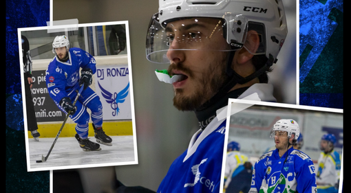 William Peterson, attaccante di 23 anni protagonista al Chiavenna nella vittoria del campionato di Division I (foto Hockey Club Chiavenna) William Peterson, attaccante di 23 anni protagonista al Chiavenna nella vittoria del campionato di Division I (foto Hockey Club Chiavenna)