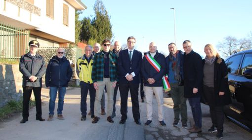 Alcune immagini della visita del ministro Giorgetti a Bardello con Malgesso e Bregano Alcune immagini della visita del ministro Giorgetti a Bardello con Malgesso e Bregano