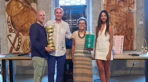 La premiazione di Morena Tartagni