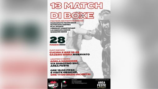 A Gorla Maggiore 13 incontri di boxe sul ring dell'area feste A Gorla Maggiore 13 incontri di boxe sul ring dell'area feste