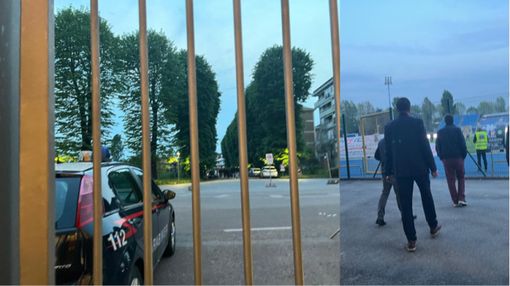 Non è il calcio: paura dopo la partita della Pro Patria Non è il calcio: paura dopo la partita della Pro Patria