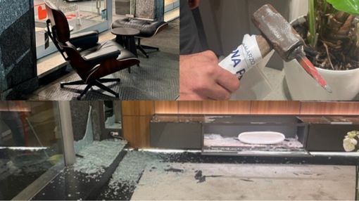 Foto dei danni di Loretta Tomasini