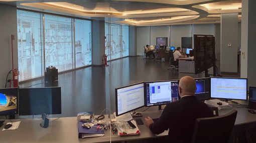 La centrale operativa della Lis a Olgiate Olona La centrale operativa della Lis a Olgiate Olona