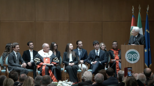 Mattarella all’Insubria: «Università consolidata e apprezzata. Gli atenei devono occuparsi del futuro dei giovani»