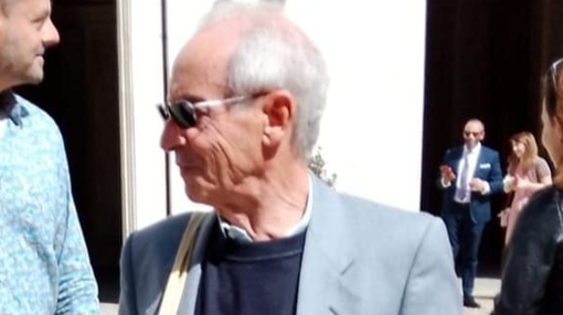 Giovanni Zangrandi nella foto postata dalla figlia