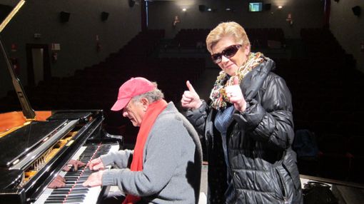 Raimondo Campisi e Patrizia Crosta al concerto benefico di 11 anni fa. Foto per cortesia di Giampietro Castignone