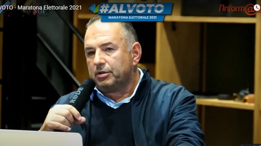 Marco Colombo alla maratona elettorale di VareseNoi Marco Colombo alla maratona elettorale di VareseNoi