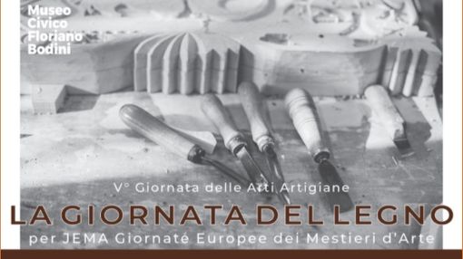 Giornata del legno domenica 8 maggio al Museo Bodini
