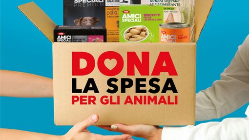 “Dona la spesa per gli amici animali