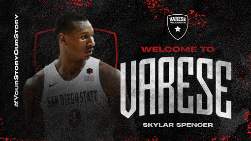 Ufficiale l’arrivo a Varese di Skylar Spencer Ufficiale l’arrivo a Varese di Skylar Spencer