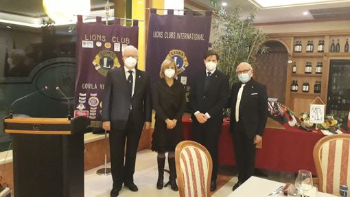 Cerini nel Lions Club Gorla Valle Olona: «Fa il sindaco con passione e spirito di servizio»