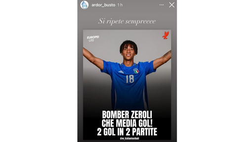 Zeroli gol in Nazionale. Che orgoglio grande per l'Ardor Zeroli gol in Nazionale. Che orgoglio grande per l'Ardor