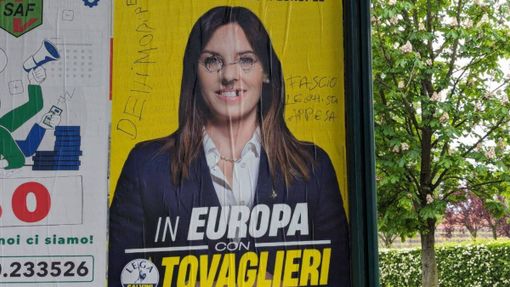 Imbrattati con insulti e minacce i manifesti elettorali di Isabella Tovaglieri Imbrattati con insulti e minacce i manifesti elettorali di Isabella Tovaglieri