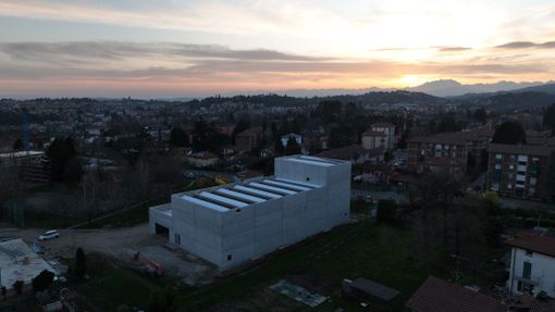 La futura palestra di roccia nel quartiere di San Fermo