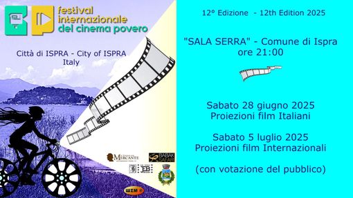 Al via a Ispra la dodicesima edizione del Festival del Cinema Povero Al via a Ispra la dodicesima edizione del Festival del Cinema Povero