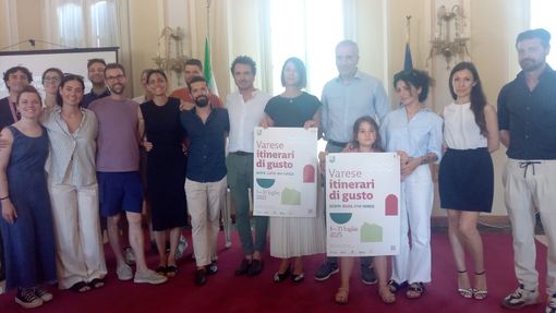 La presentazione di "Itinerari di gusto" a Varese La presentazione di "Itinerari di gusto" a Varese