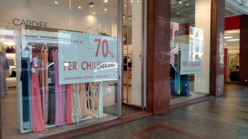 Imminente la chiusura di Cardiff in Galleria Manzoni a Varese