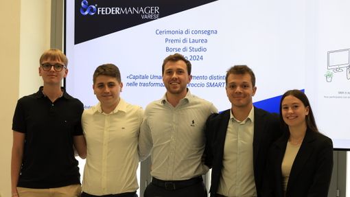 Federmanager Varese: cerimonia di consegna dei Premi di Laurea e delle Borse di Studio