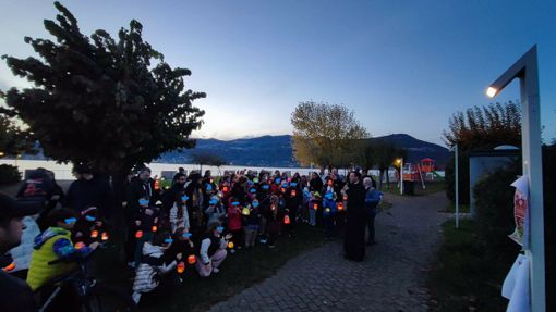 Un'immagine dell'edizione 2023 della Lanternata di San Martino a Ranco Un'immagine dell'edizione 2023 della Lanternata di San Martino a Ranco